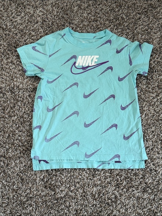 Nike Other - Nike Sportswear Logo Boy's Blue Short Sleeve T-shirt